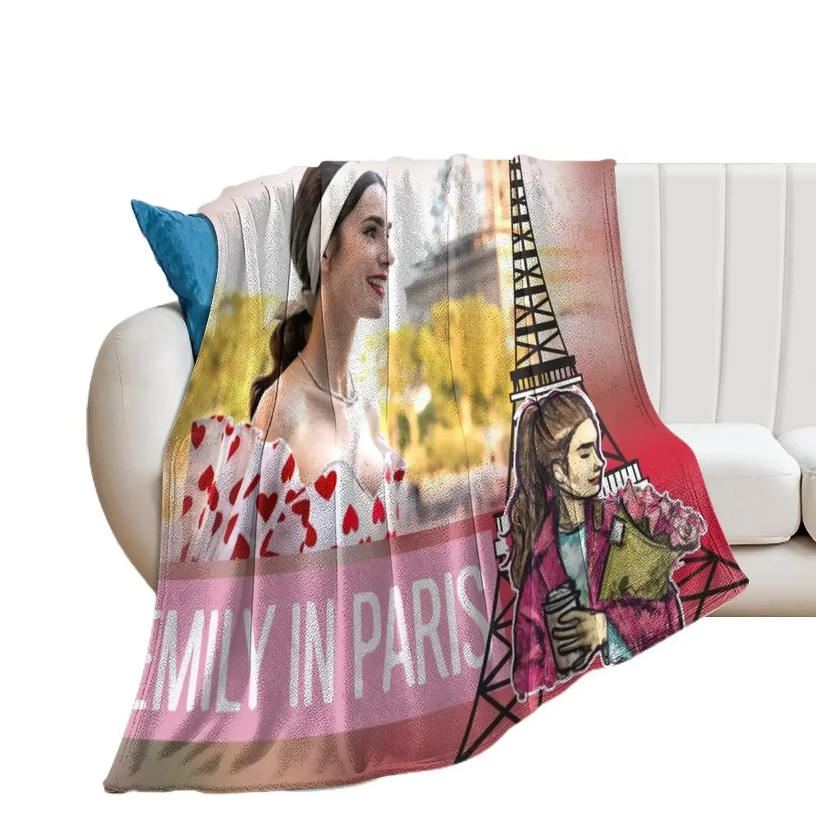 

Emily in Paris Throw Blanket Luxury Designer Weighted Blankets