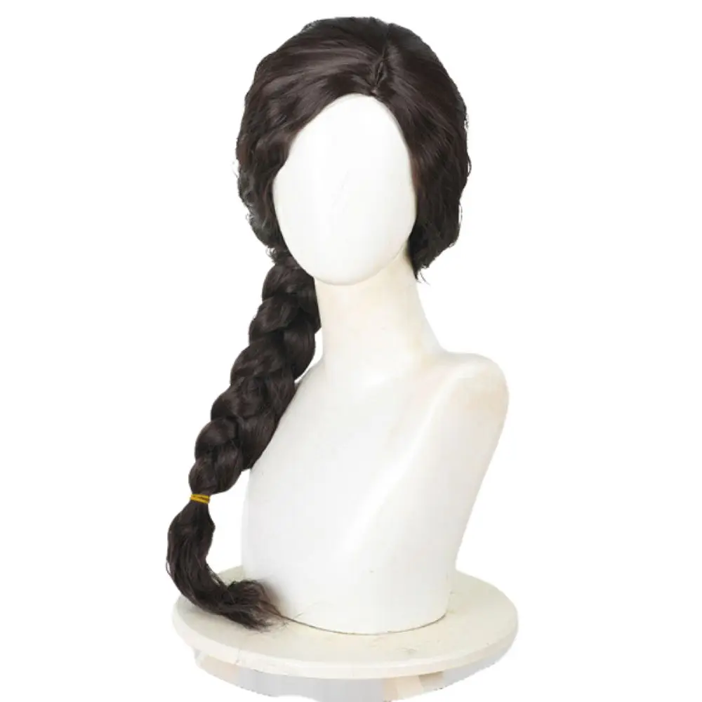 شعر مستعار كوسبلاي من Wicked Elphaba للنساء، شعر أسود طويل مقاوم للحرارة، شعر صناعي، دعائم لعب الأدوار، إكسسوارات أزياء الهالوين