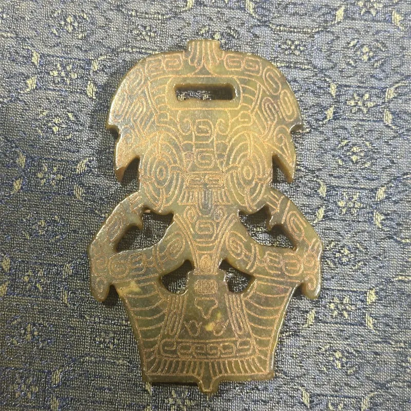 Xiu Jade Buddha Statue Antique Noble Ornament Set Live Streaming Bulk Wholesale Dropshipping Old Jade with Box Hot Sale