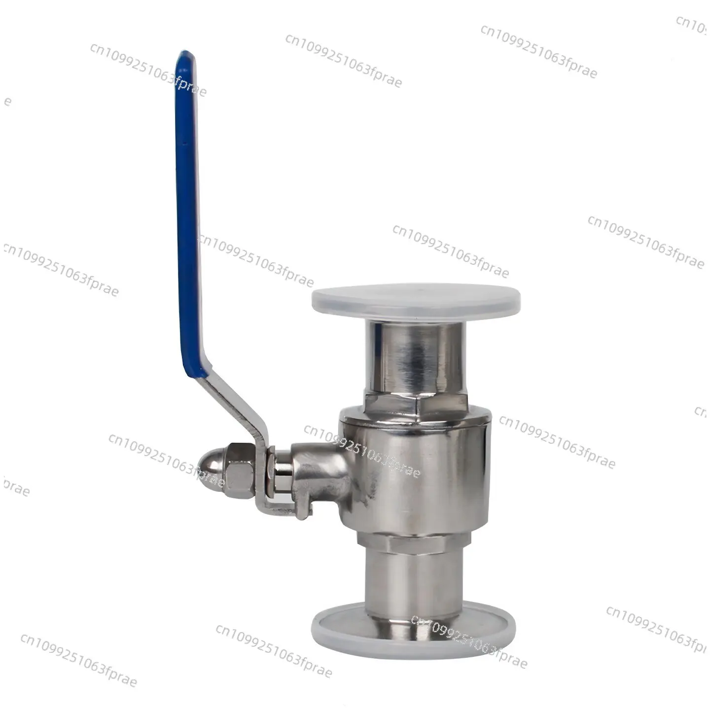 304/316L Stainless Steel Quick Release Ball Valve Sanitary Quick Connect Clamp Chuck Through Switch Valve Q81F