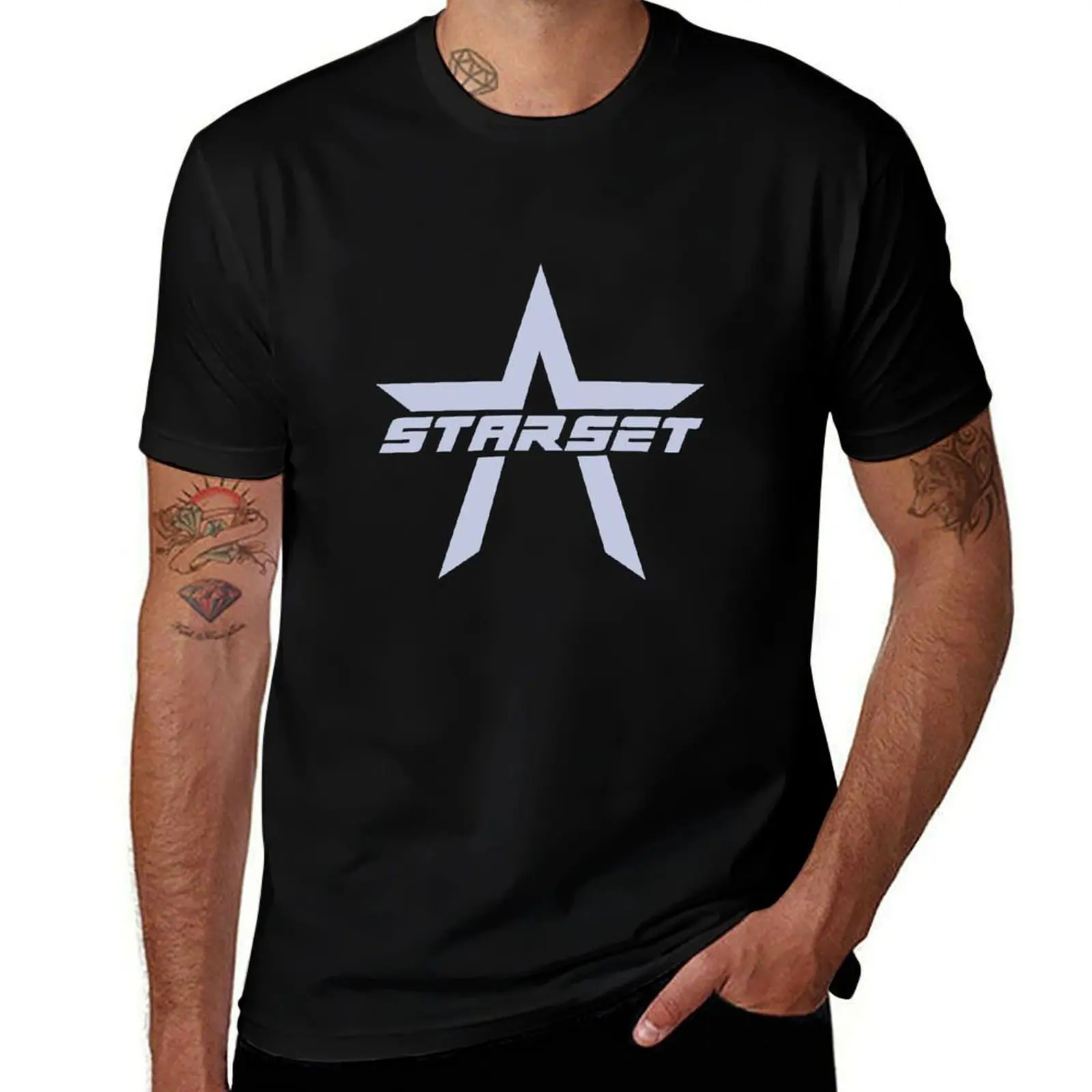 

Starset Divisions logo T-Shirt t shirts for man graphic tees funny t shirts cotton T-Shirt