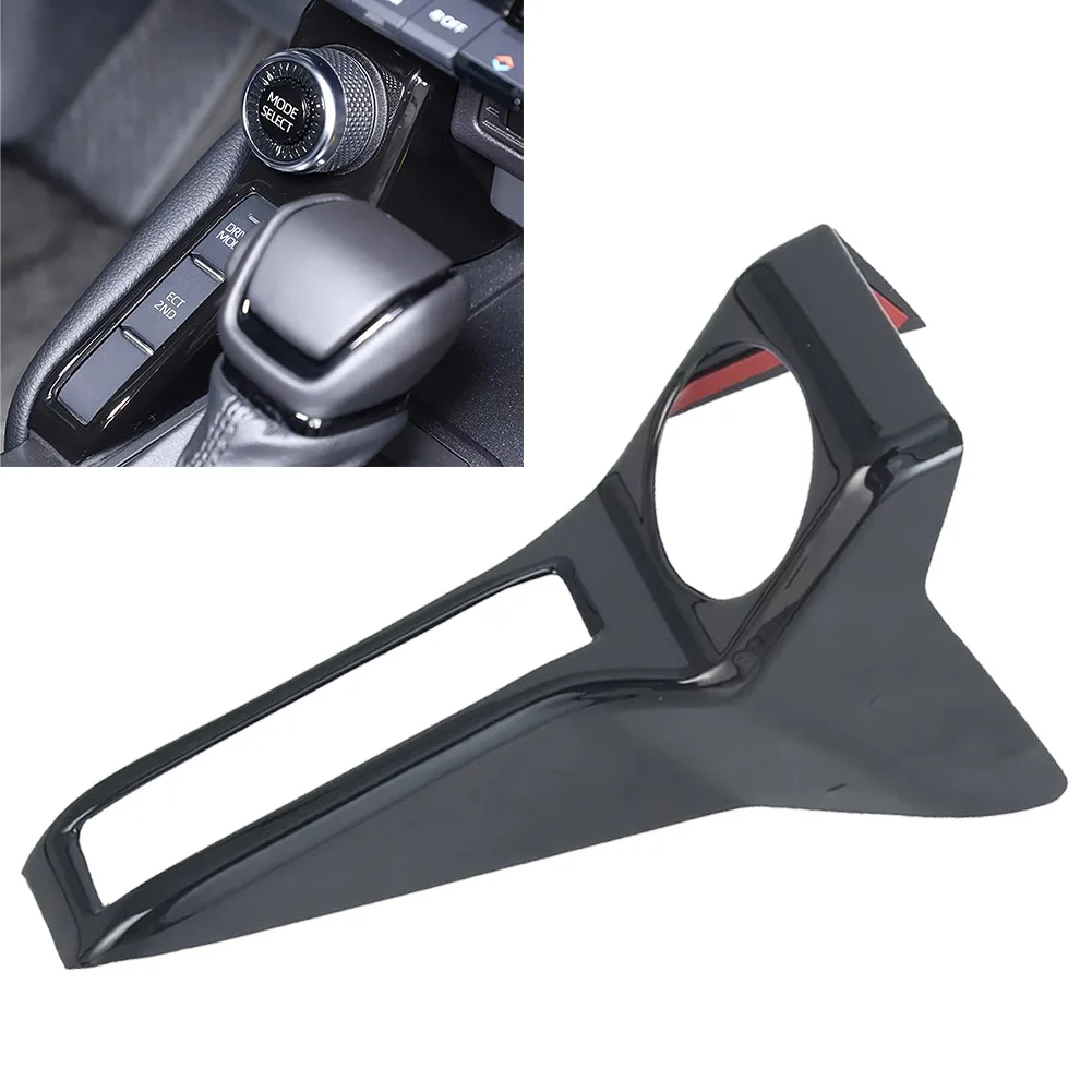 Для Land Cruiser Prado Крышка панели переключения передач Интерьер автомобиля Обновление Цвет: глянцевый черный Долговечный дизайн
