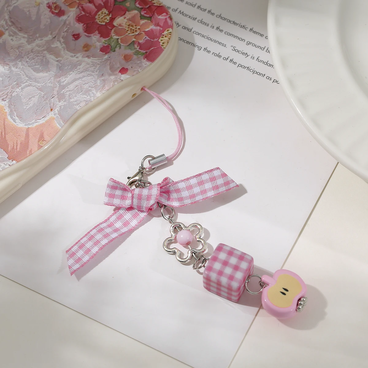 Sansango 1 قطعة بوهو متعدد نمط أبل ستار المفاتيح الهاتف حزام Charm للفتيات خمر سلسلة كاميرا حقيبة الحبل مجوهرات هدايا ﻿