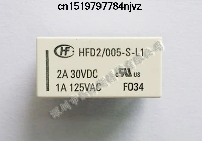 10pcs/lot  HFD2/012-M-L2-D  1A 10PIN