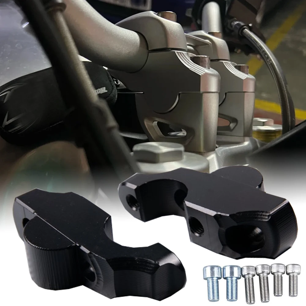 For BMW R Nine T Handlebar Riser Clamp Handle Bar Move Back Adapter Motorcycle Accessories NINET Pure Scrambler Urban 2014-2020