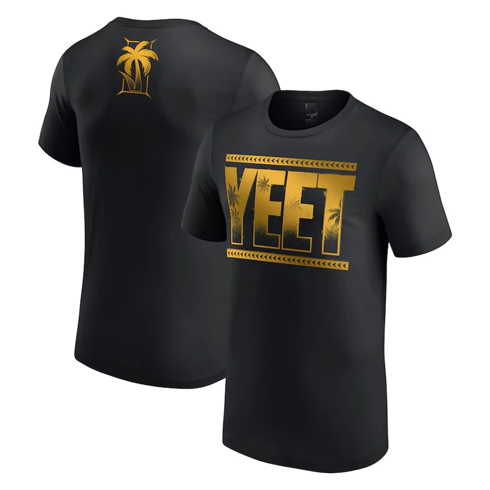 Jey Uso Yeet Wrestling Sports T-Shirt Men Hot Sale New Summer Women Short Sleeve Tops Shirts Children