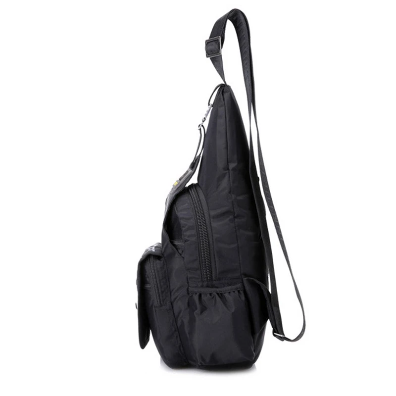 Top Quality Nylon Men Single Knapsack Rucksack Messenger Chest Bags Fashion  Travel Male One Shoulder Daypack Backpack