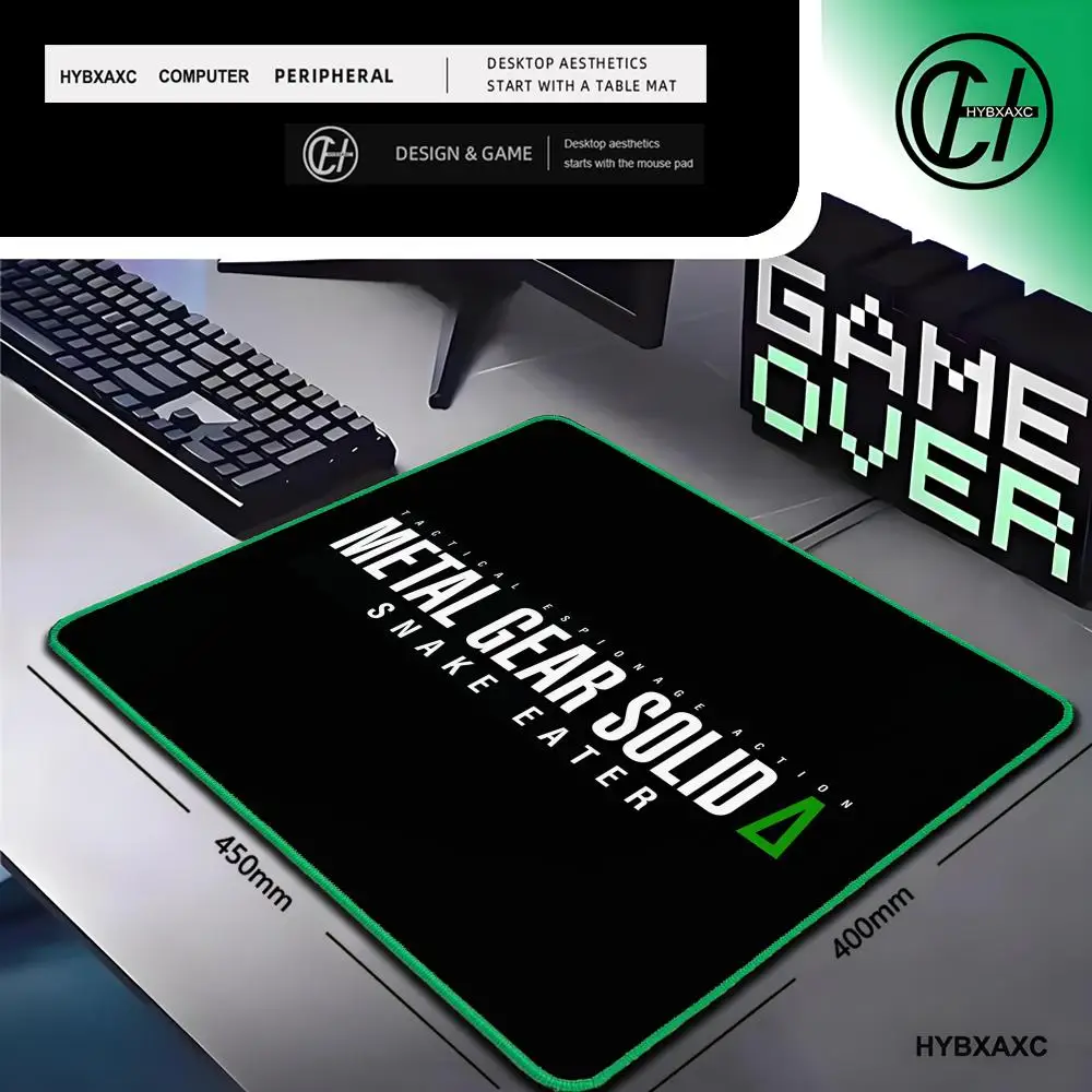 

Metal Gear Solid Codec small Mouse Pad Custom Anti-Slip Rubber Base Gamer Mousepad Accessories Game Lover Office Computer PC Mat