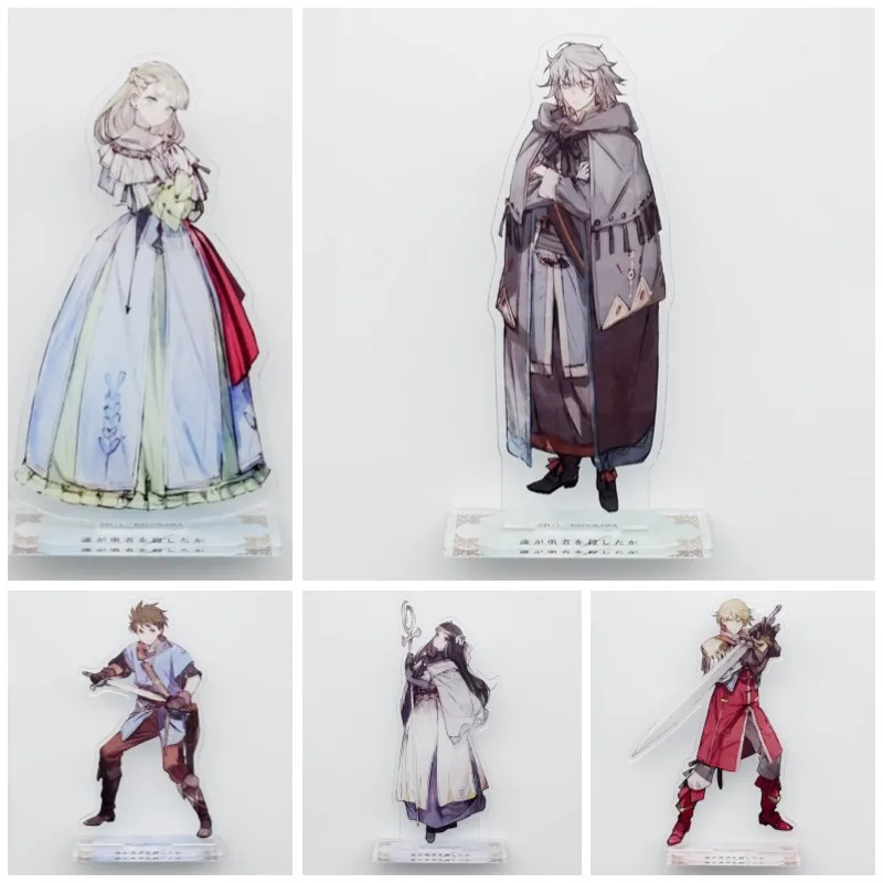 Who Killed the Hero? Anime Peripheral Acrylic Standee Model Plate Transparent Desk Decoration Collection Present Keychain