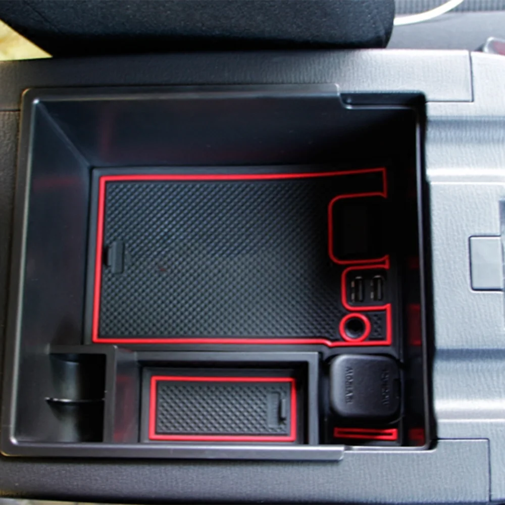 

For Mazda CX-5 CX5 2017-2020 Armrest Storage Box Center Console Container Bin Tray Holder Stowing Tidying Accessories