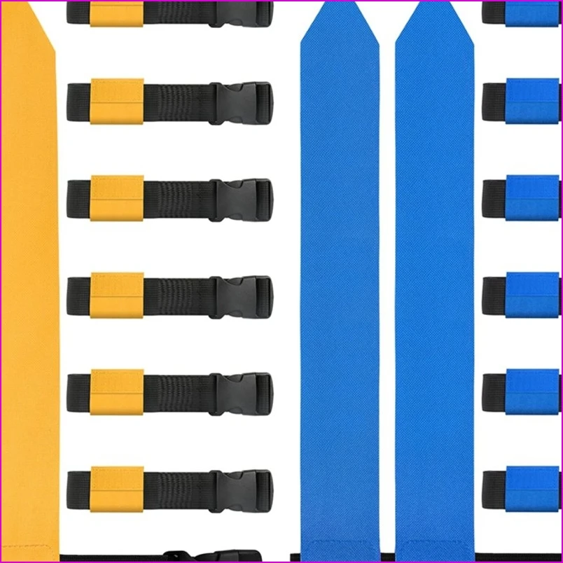 

Flag Football Belts, 14 Player Adjustable Flag Football Set for Sports Training Competition-A57M