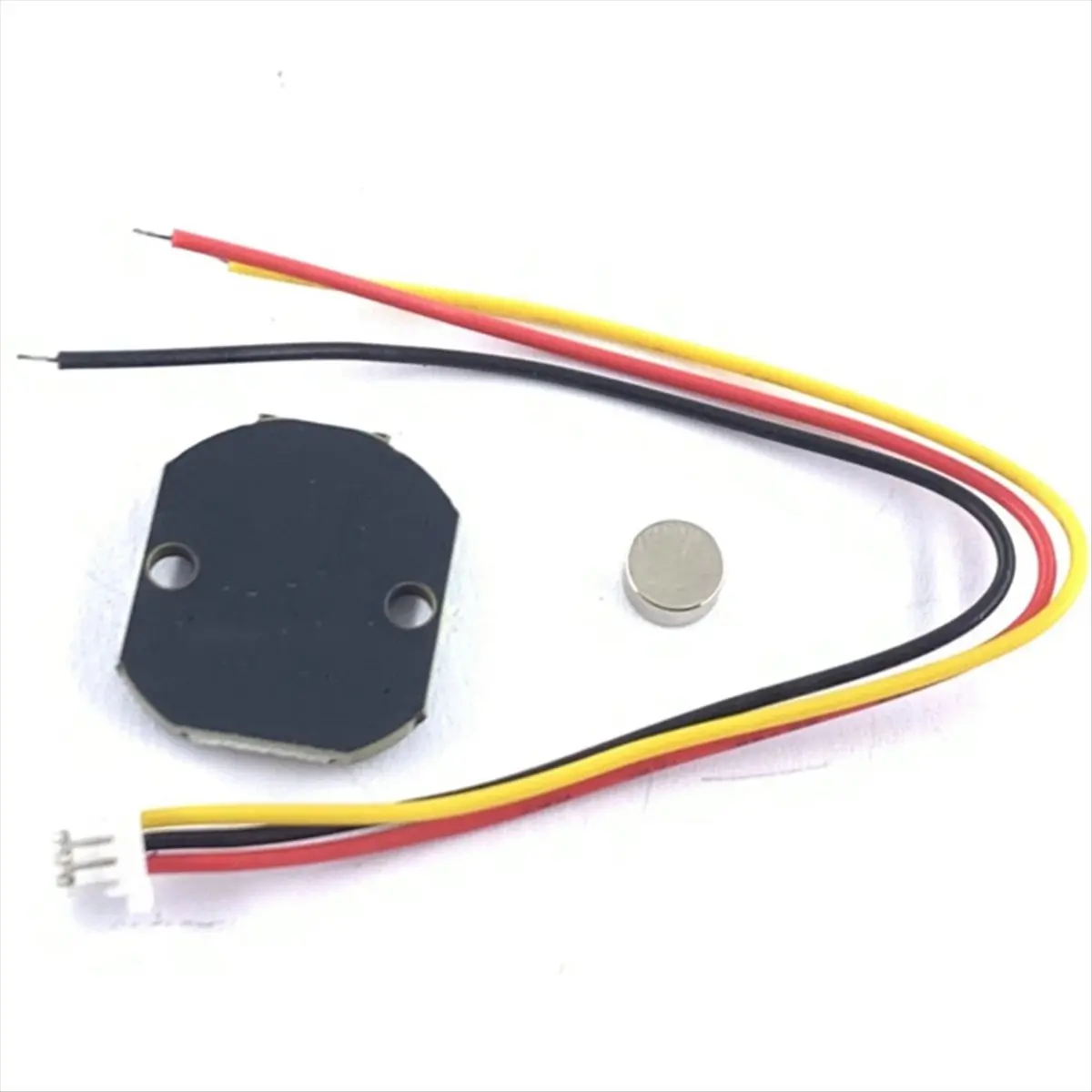 The AS5048A Magnetic Induction Angle Measurement Sensor Module Features A 14-Bit High- SPI Interface