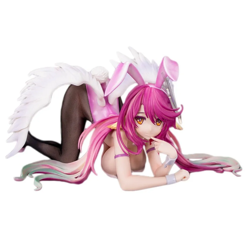 

Anime No Game No Life Zero Jibril Bare Leg Bunny Ver. Great War Edition. 1/4 PVC Action Figure Collectible Model Toys Doll Gifts