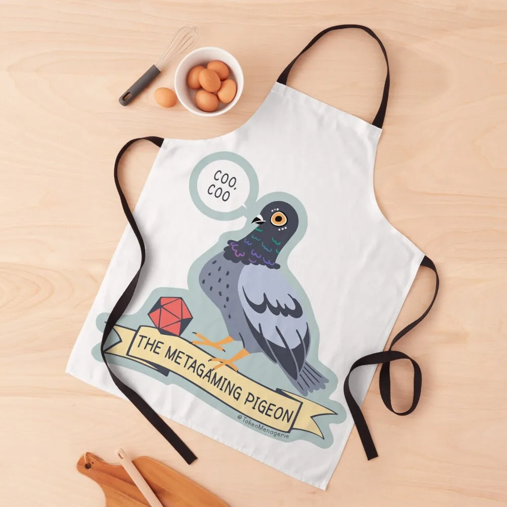 

The Metagaming Pigeon DnD Dungeons and Dragons Apron Waterproof kitchen item For Woman Sexy Apron