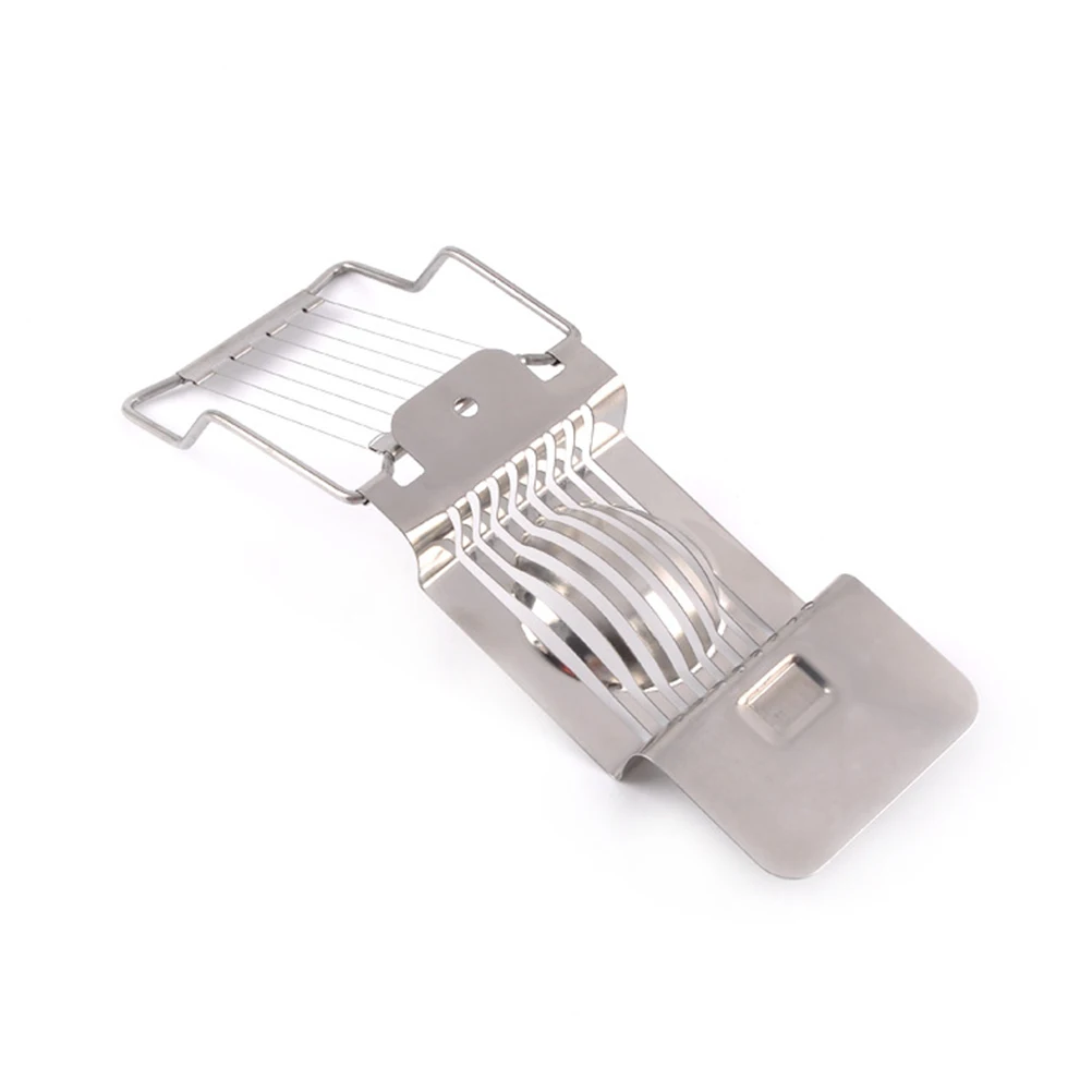 

Egg Slicer Stainless Steel 8 Cutting Wires Kitchen Tool Fruit Cheese Preserved Egg Dicer slicer easy clean safe