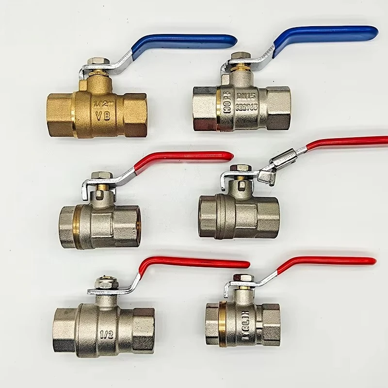 جودة عالية OEM مخصص مزورة CW617N صمام كروي نحاسي 1 2 3 4 بوصة 600 WOG ISO CE نهاية ملولبة معتمدة لزيت الغاز المائي