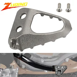 For GASGAS MC EC EX Motorbike Dirt Bike Rear Foot Brake Lever Step Plate Peg Motorcycle Brake Pedal Tip For KTM HUSQVARNA