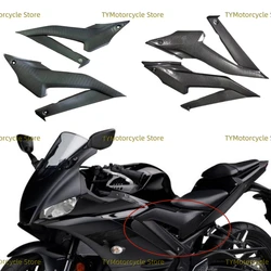 Gas Fuel Tank Protection Plate Fuel Tank Side Cover Plate Side Fairing Fit For YAMAHA YZF-R25 YZF-R3 YZFR25 YZFR3 2019-2024