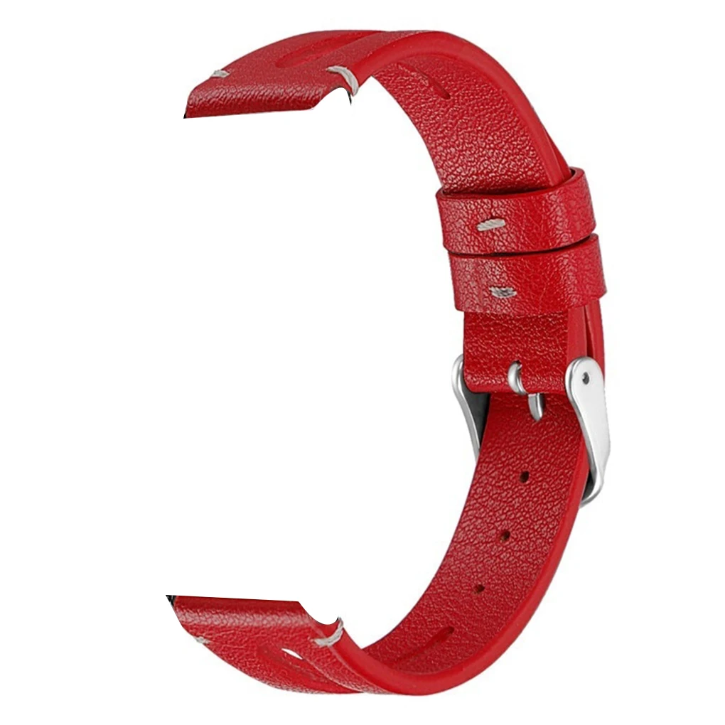 

Replacement for Fitbit Charge 3 Leather Wristband Hollow Style Adjustable Wrist Replace Strap