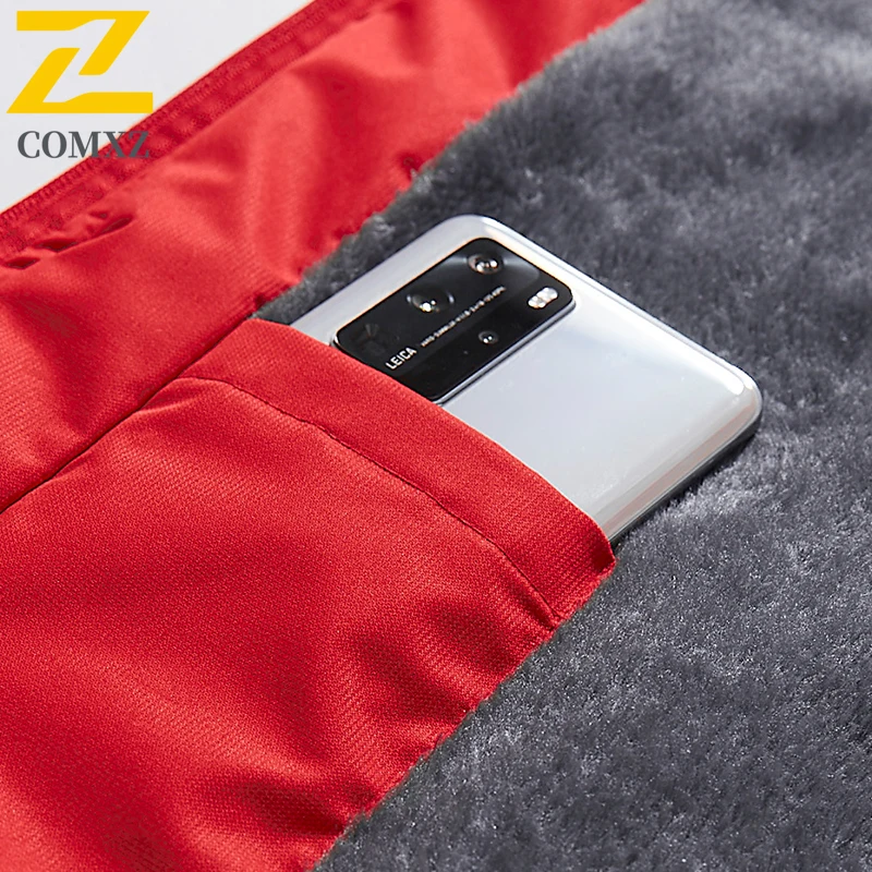 Men's Winter Thermal Jacket 2025 Waterproof Windproof Fleece-Lined Outdoor Coat Snow Skiing Mountaineering Warm Windbreaker