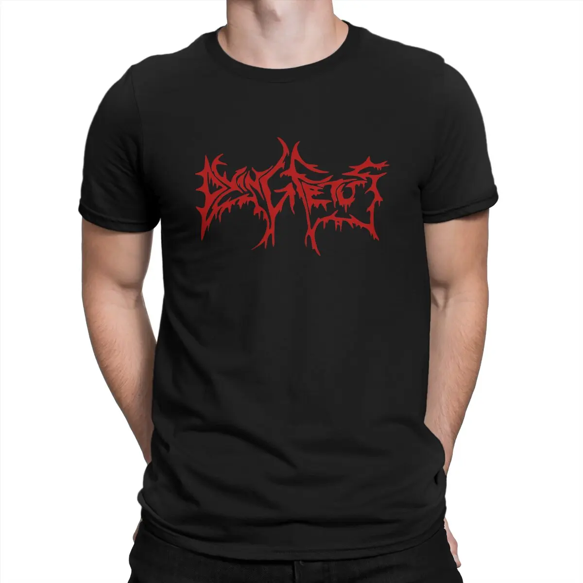 Dying Fetus Newest TShirt for Men Best Cool Round Collar Basic T Shirt Hip Hop Birthday Gifts Streetwear