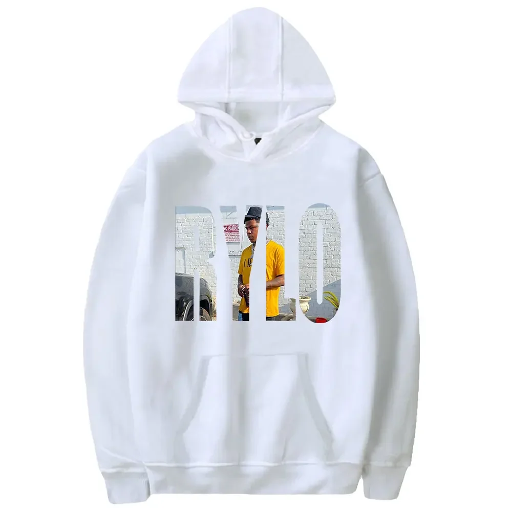 Rylo Rodriguez Oversized Hoodie Women Men Harajuku Sweatshirt Y2K Streetwear Hip Hop Pullover Hooded Jacket Casual Tracksuit