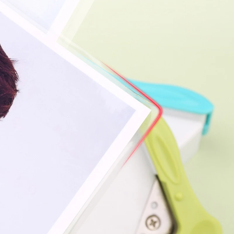 قاطع زاوية R5 قاطع زاوية صغير يمكنك صنعه بنفسك قاطع زاوية يدوي يمكنه قطع قاطع زوايا الصور المختوم من البلاستيك