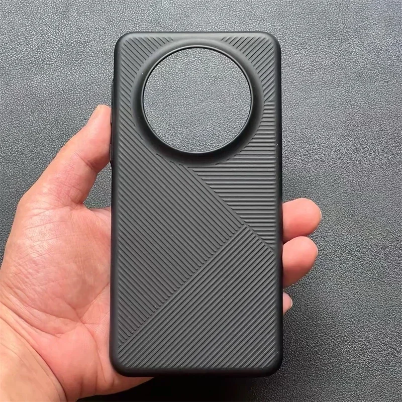 Geometric Cover For Huawei Mate 60 Pro Case Matte Clear Stripe Slim Phone Hard Case For Huawei Mate60 60Pro Simple Stylish Shell