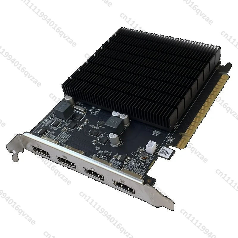 Four-port HDMI Output, Four-screen Graphics Card GT730 4G 64bit Silent 4-port Graphics Card Supports 2K