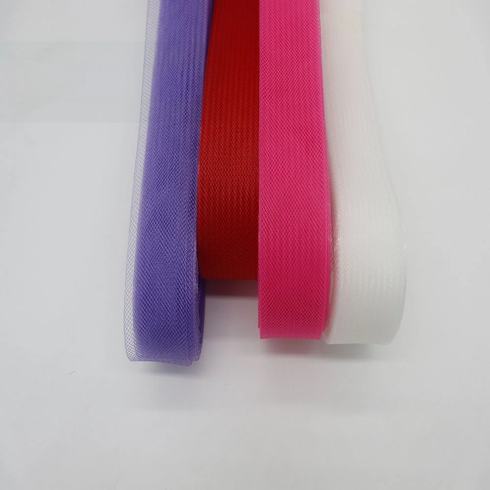 4CM Wide Flexible Polyester Horsehair Crinoline Braid Trimming For Sinamay Millinery Fascinator Hat Making 100yard/lot Multiple