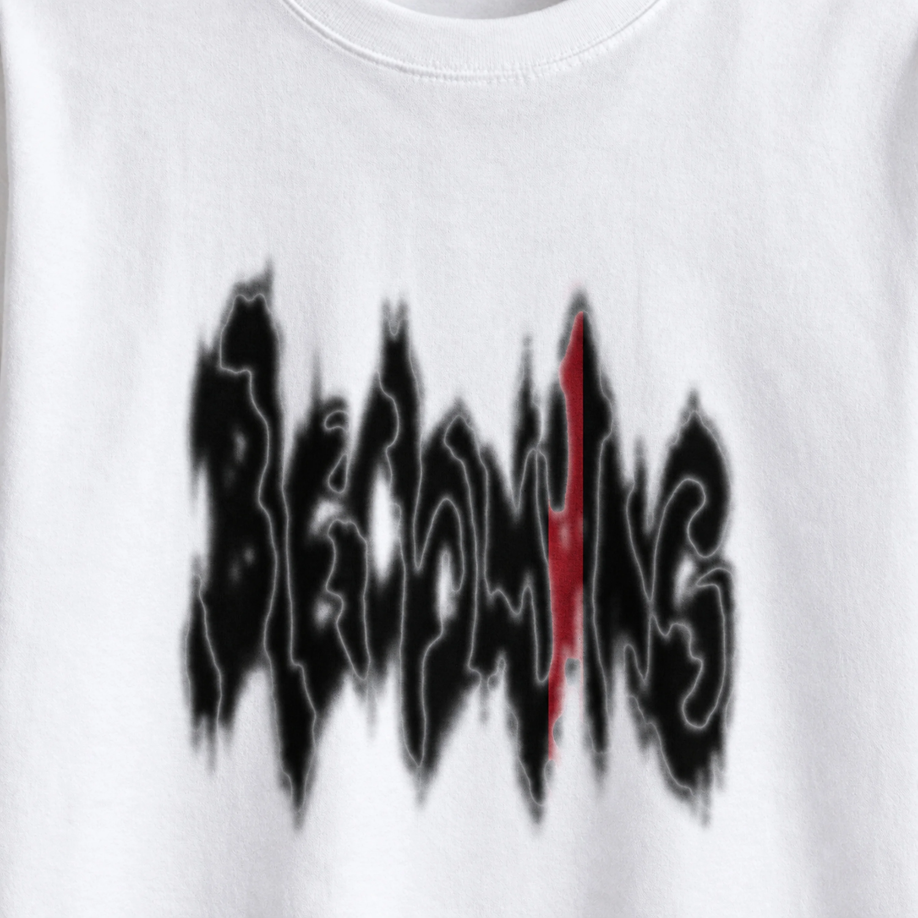 Moving Signal Blurred Type T-Shirt