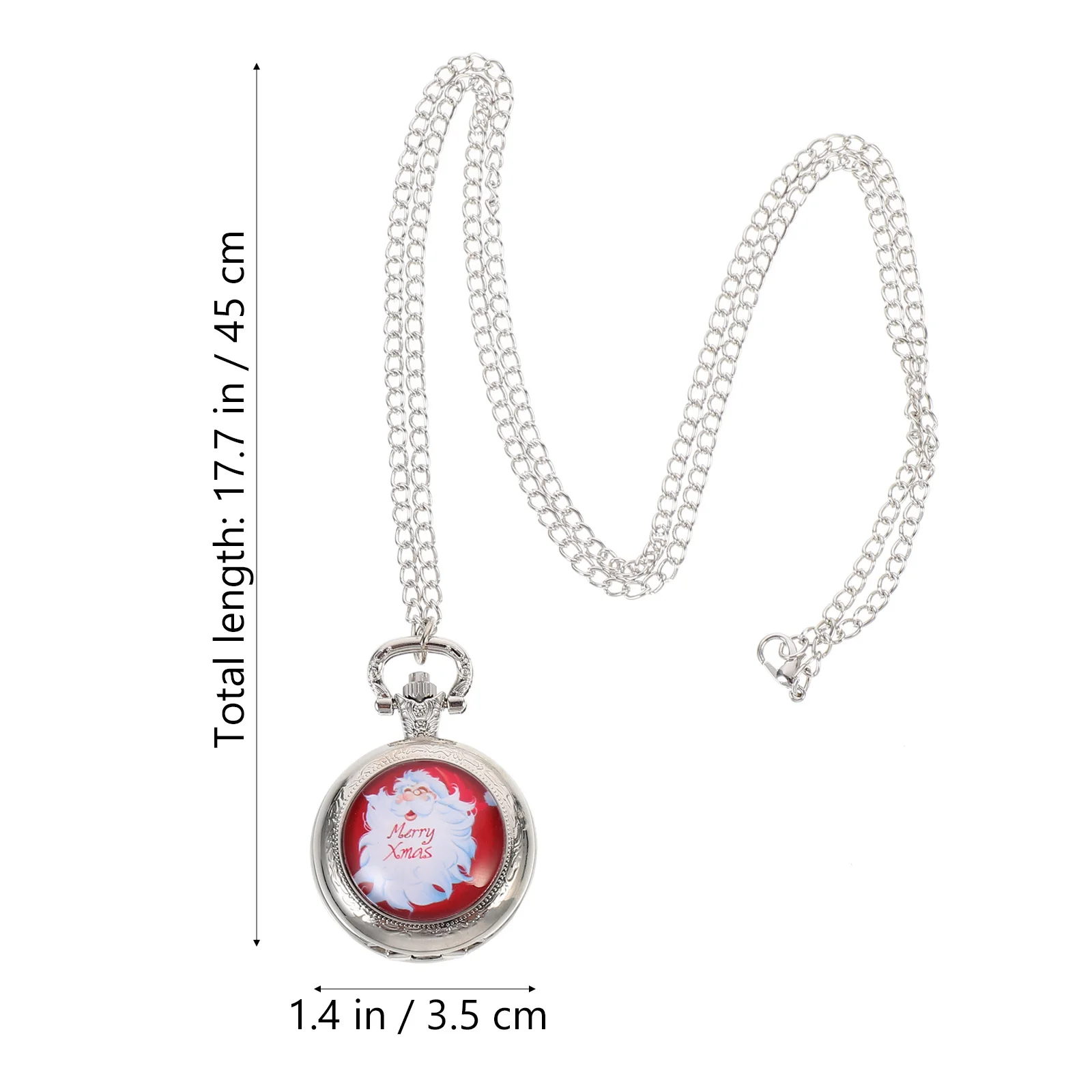 شنقا ساعة الجيب ريترو عيد الميلاد ووتش خمر ووتش ووتش عيد الميلاد نمط ساعة الجيب