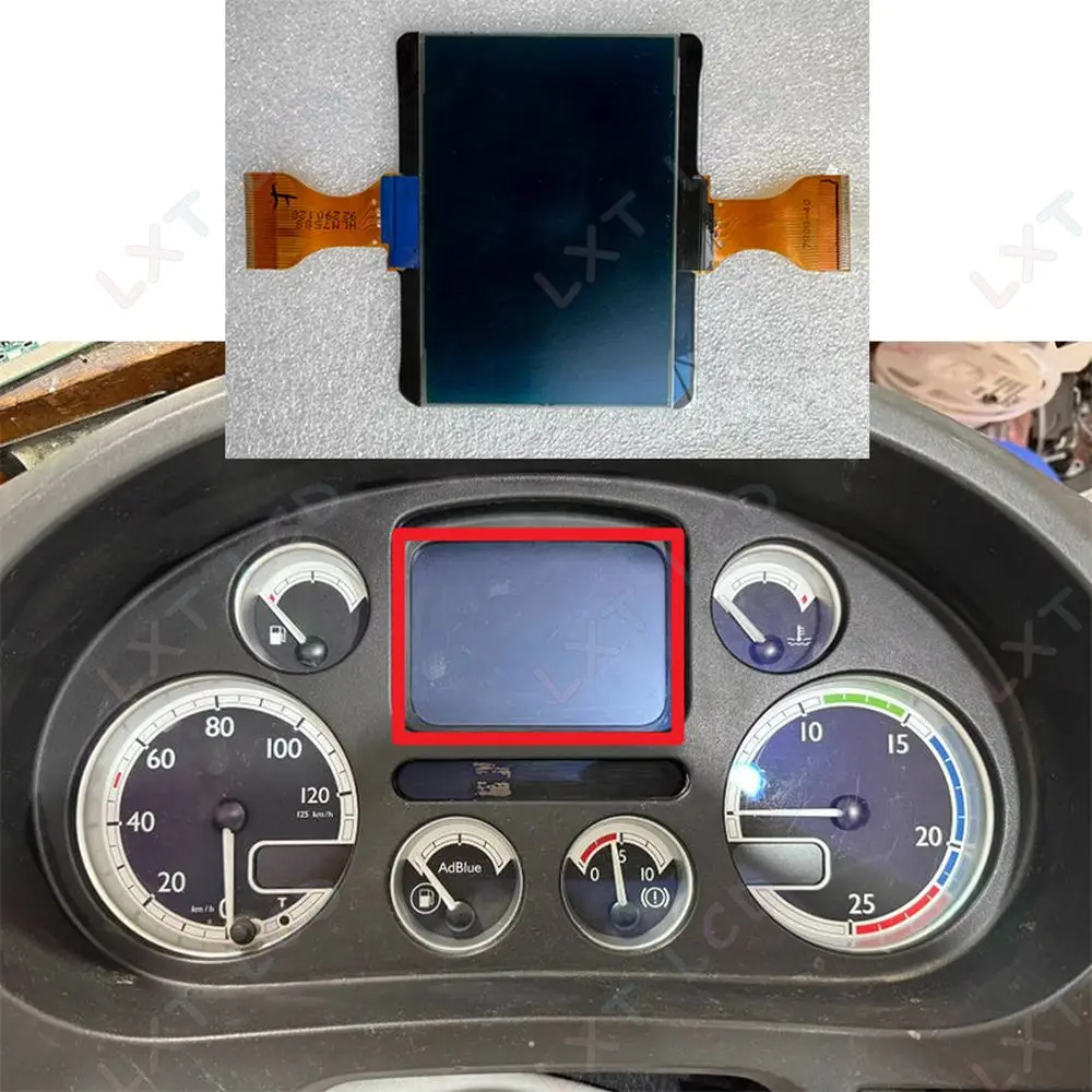 DAF LF 45 55 75 CF 85 DAF XF 95 105 MD9용 트럭 대시보드 LCD MD7 Plus 디스플레이 계기판 LCD 교체