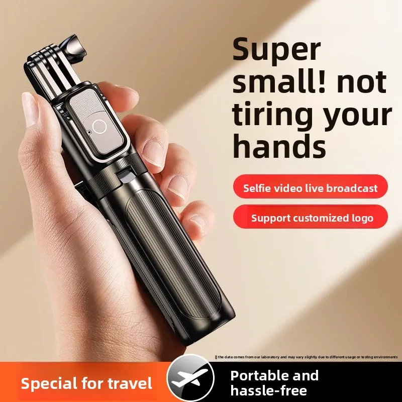 Bâton à selfie pour téléphone portable, trépied à selfie, Insta360 ° Trépied pour smartphone, bâton à selfie mobile, support pour téléphone avec Bluetooth