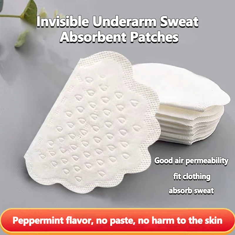 

40Pcs Unisex Sweat Pads Summer Deodorants Underarm Anti Perspiration Sweat Pads Disposable Armpit Absorb Sweat Shield Pads