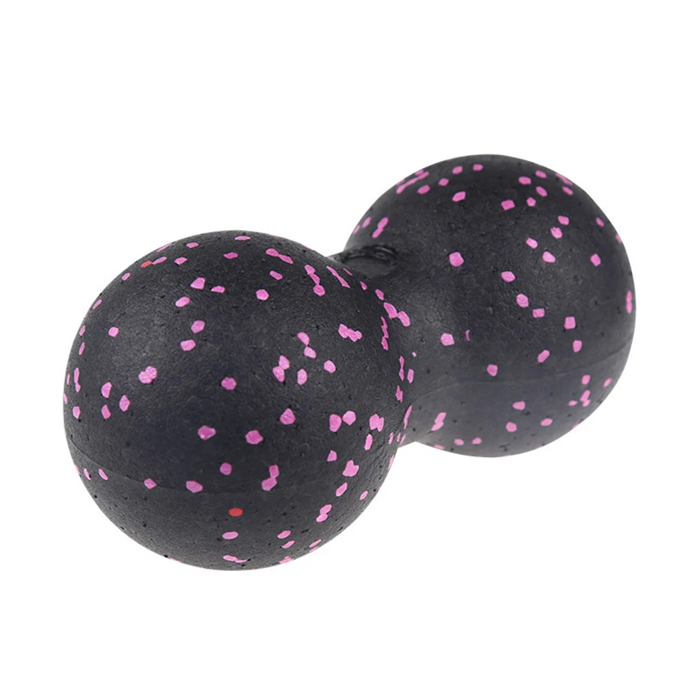 

3 Pcs Massage Balls Material High Recovery Rate Portable Neck Shoulder Back Leg Massager Peanut Yoga Roller Self Use Muscle
