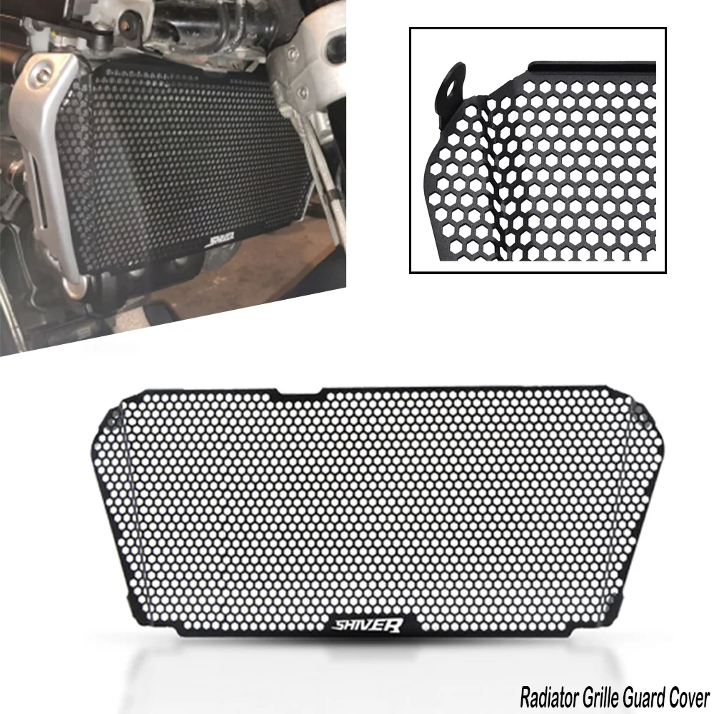 Radiator Guard For Aprilia Dorsoduro 750 Shiver SL 750 2007-2017 Shiver 900 ABS E4 2018-23 Radiator Protector Grille Guard Cover