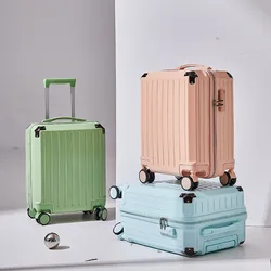 Small Luggage Case Boarding Box 18 Inch Thick or 16 Inch Suitcase Male Password Female Mini Luggage Maletas De Viaje