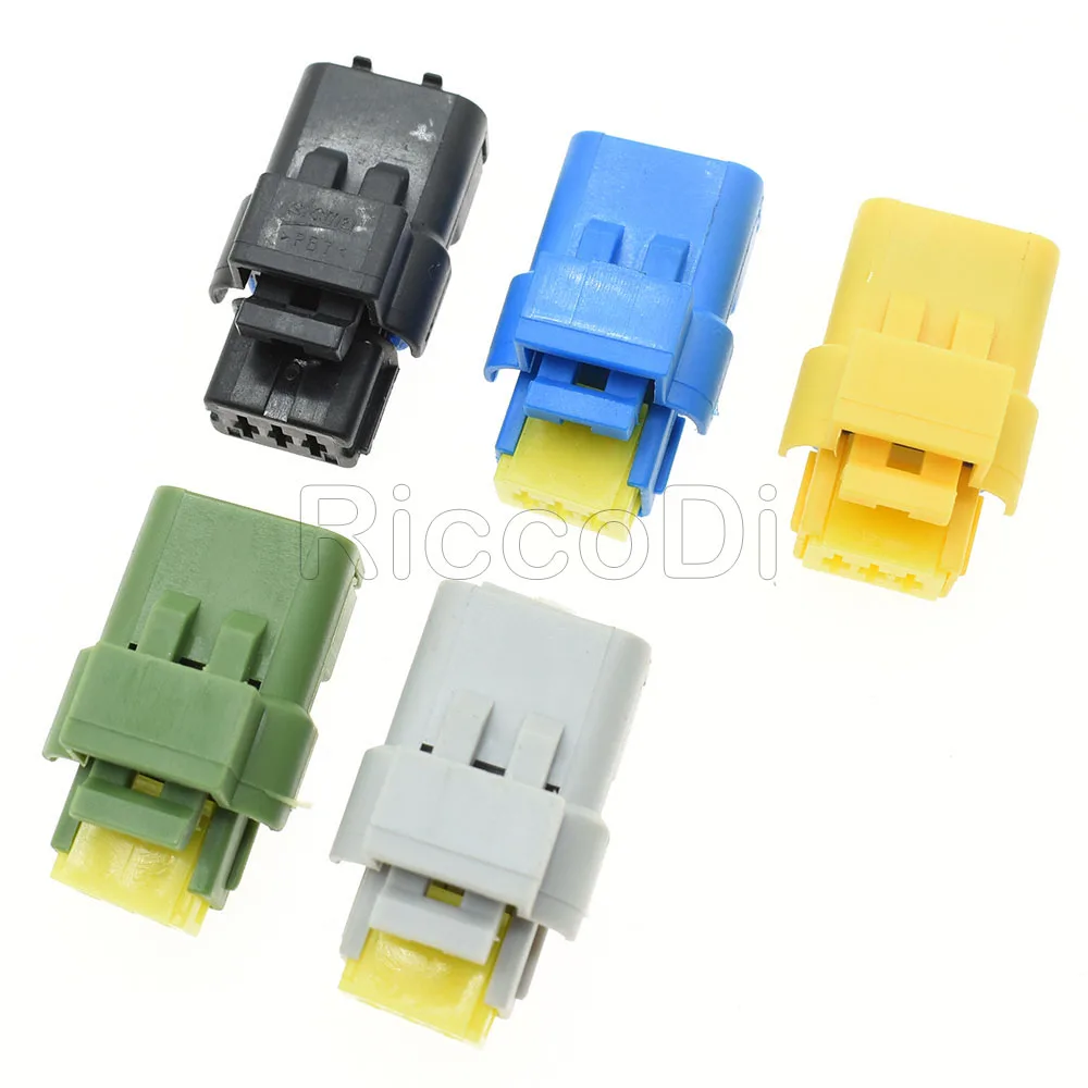 1-20Sets FCI 3 Pin Female Waterproof Connector Water Temp Sensor Headlight Fog Steering Light Plug For Peugeot 211PC032S6049