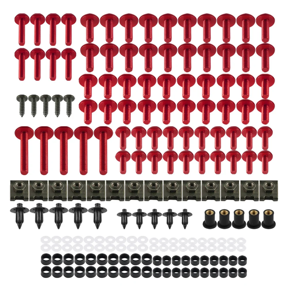 190pcs Bodywork Screw Fairing Bolts Kit for Honda CBR600RR 2003-2020 CBR1000F CBR 6000 900 929 954 1000 RR CBR600 F F2 F3 F4 F4i