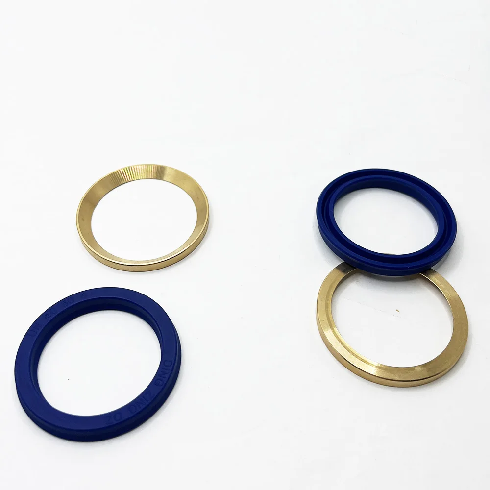 Waterjet Cutting For Sunrise Accumulator HP Seal Assembly XS Water Jet Cutter Accumulator Bronze Backup Ring Sealing 40x50x6mm