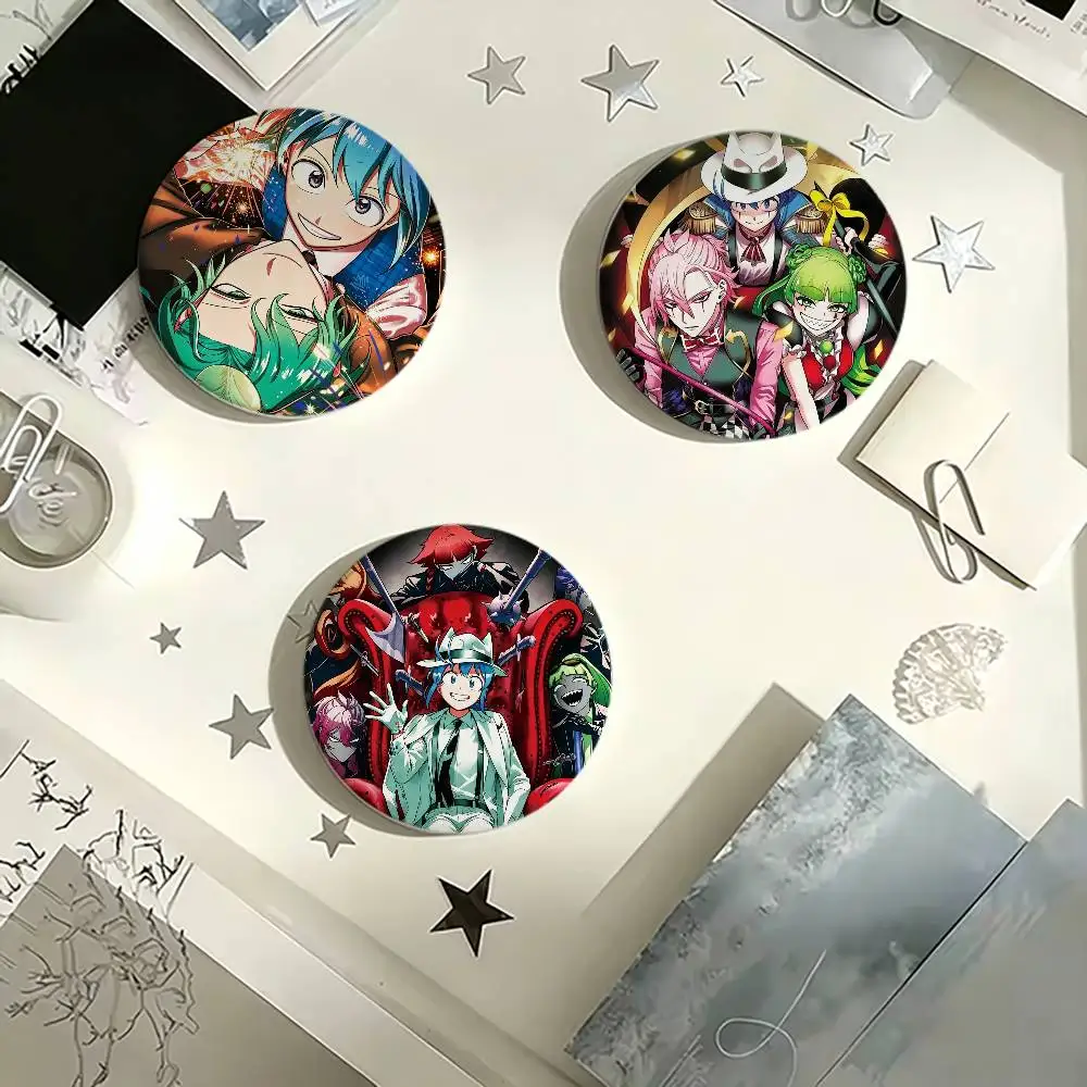 

Gentle L-Lruma S-Suzuki Brooches Cartoon Badge Pins Backpack Hat Accessories Friend Gift