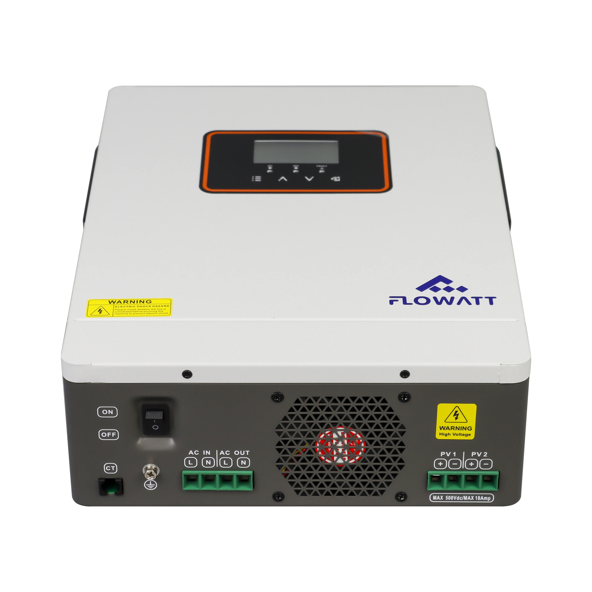 3000W Pure Sine Wave Hybrid Off Grid Solar Inverter MPPT 80A Solar Charge Controller 24V 220V AC Off Grid Inverter Max PV 450Vdc