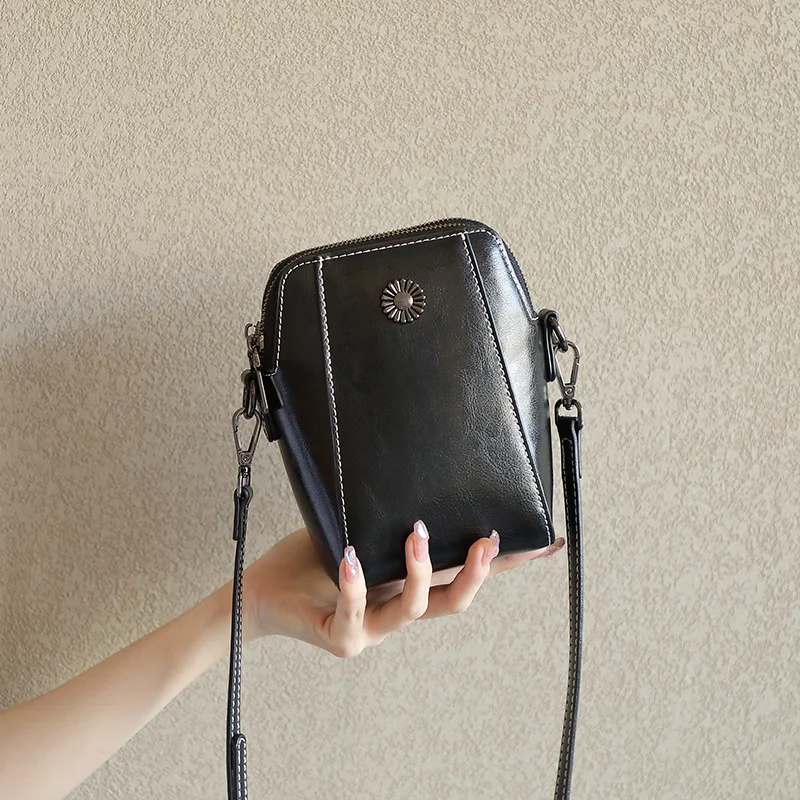 

Crossbody Fancy Phone Bag Genuine Leather designer luxury Small Bag sac a mains femme high quality mini Fancy Pouch women bag