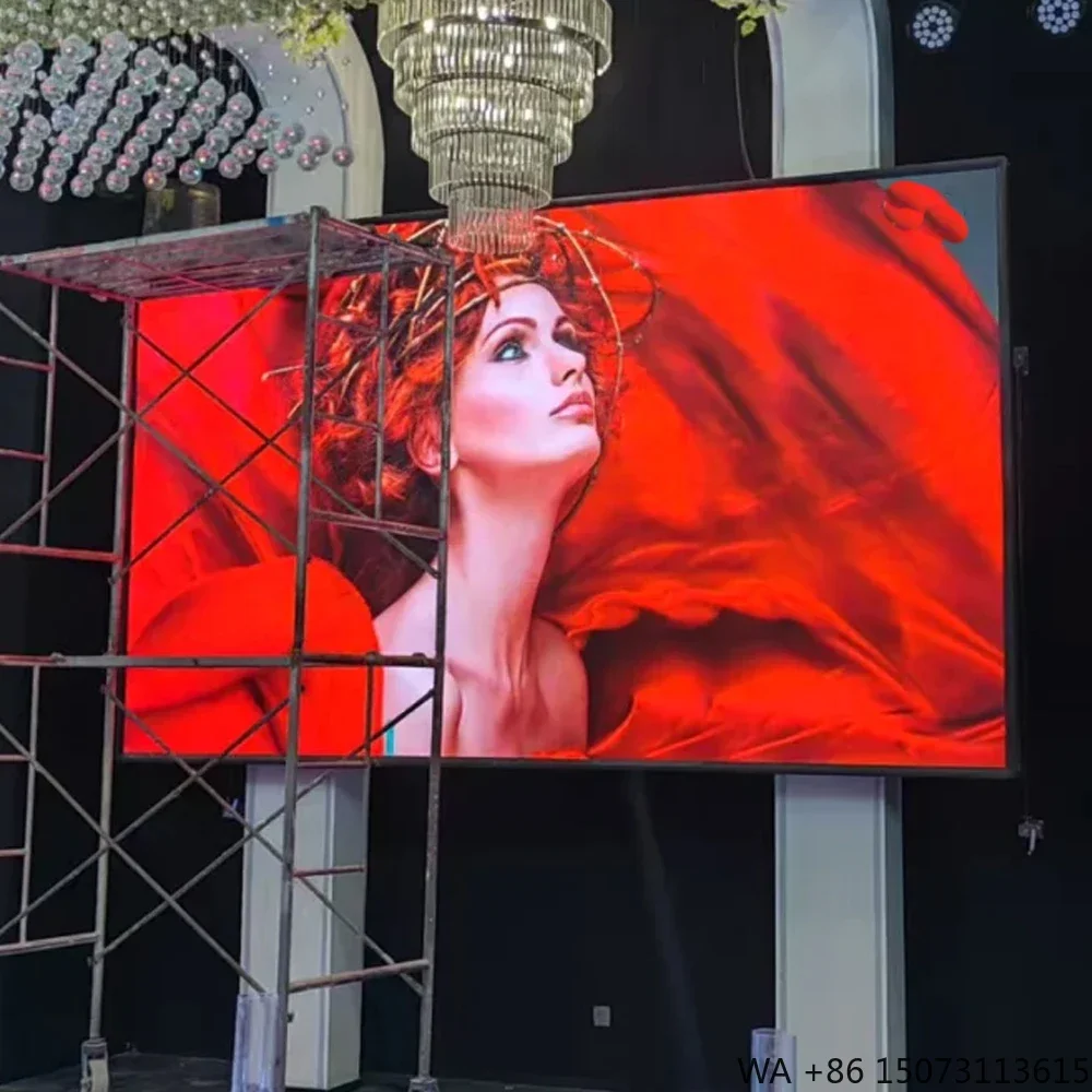 Pantalla LED Curva Flexible Ultrafina de Alto Brillo Personalizada, Panel de Módulo Suave Impermeable, Tela LED Flexible Transparente