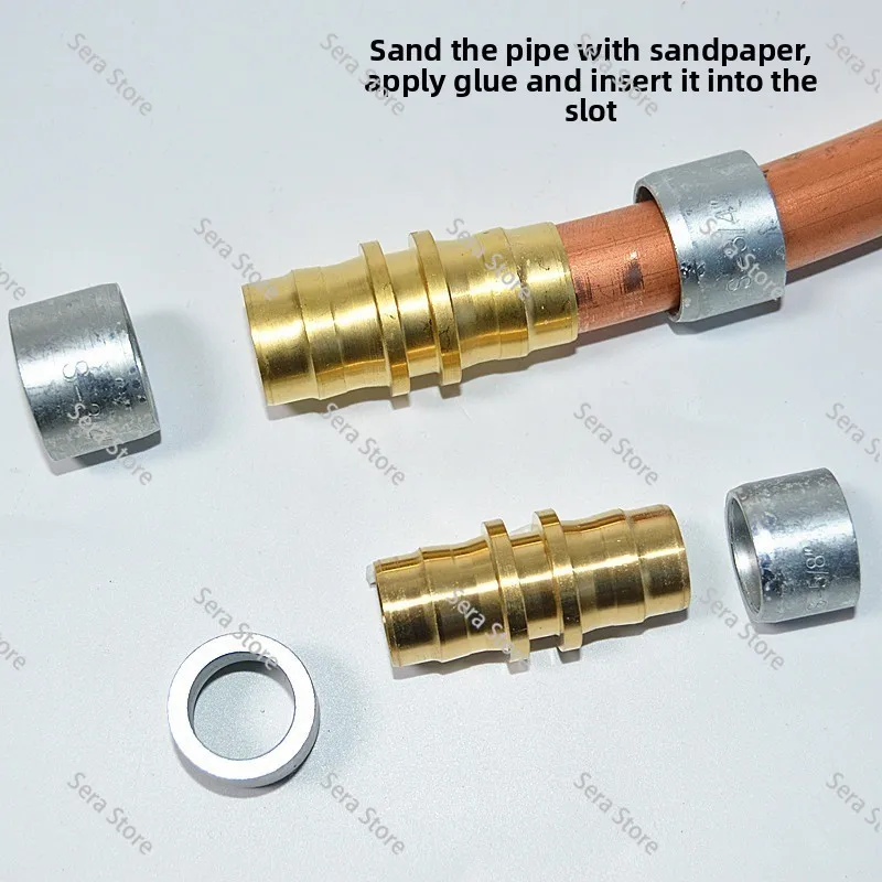 Air Conditioning Copper Pipe Joint Quick Closing Composite Ring