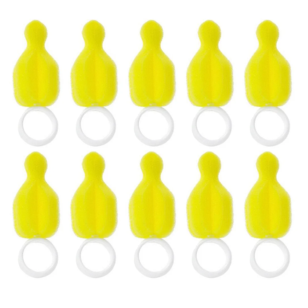 20 Pcs Baby Pacifier Cleaning Brush Set Sponge Detergent Newborn Toddler Water Bottle Eco Handle Soft Absorbent