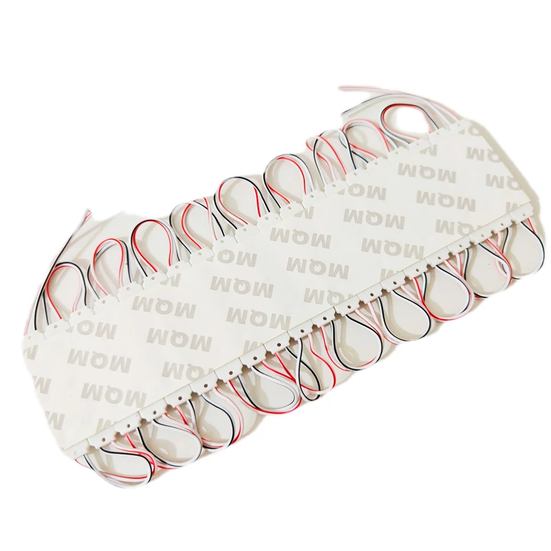 20pcs 3LED Module Lights 12V 2835 Outdoor Injection Waterproof for Advertisement Shop Signboard Letter Light-box Decor Wholesale