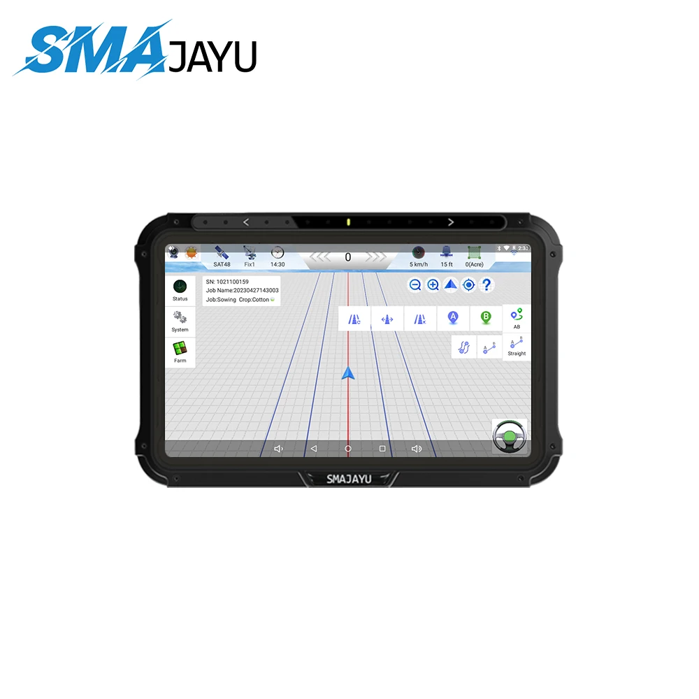 JY100 Tractor Guidance System with Precision GPS GNSS Antenna