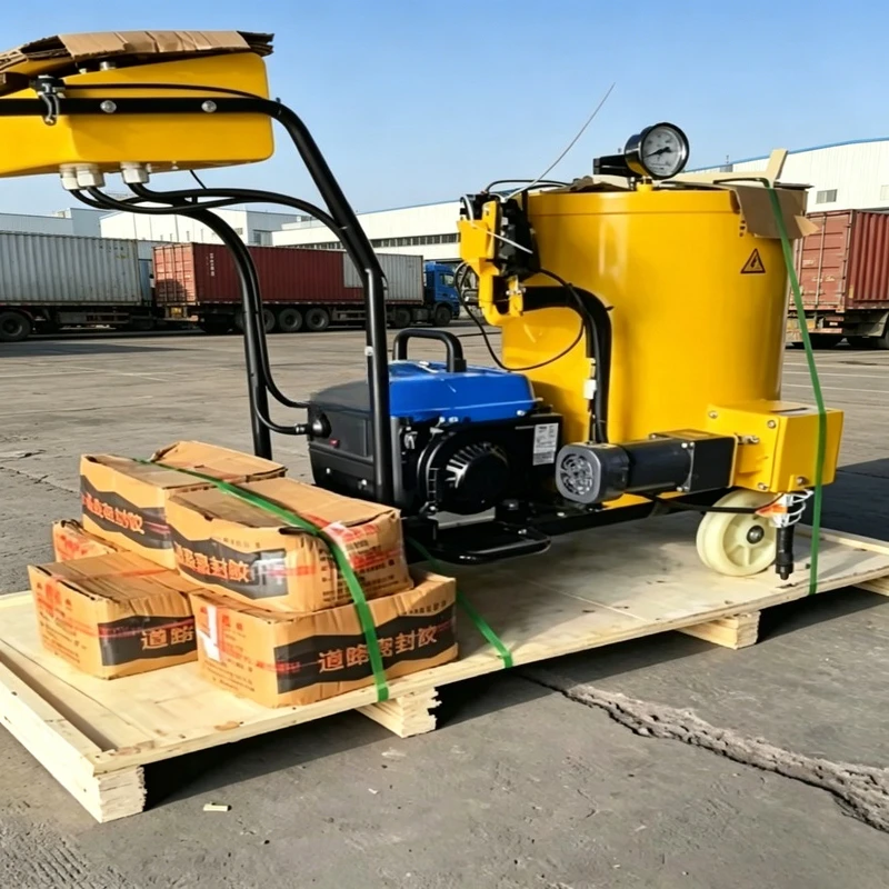 Fabrieksdirect asfaltreparatie - Road Crack Sealing Machine recensie en prijs